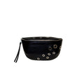 FANNY BELT BAG BLACK & SILVER