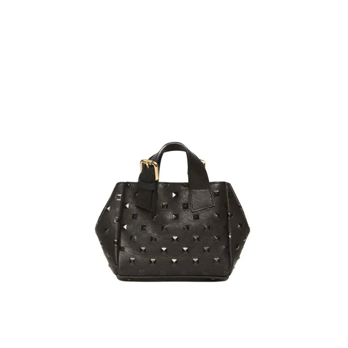 ASIA MID STUDDED BLACK