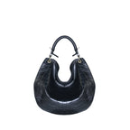 JULIANNE CROCO-PRINT BLACK