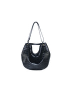 JULIANNE CROCO-PRINT BLACK