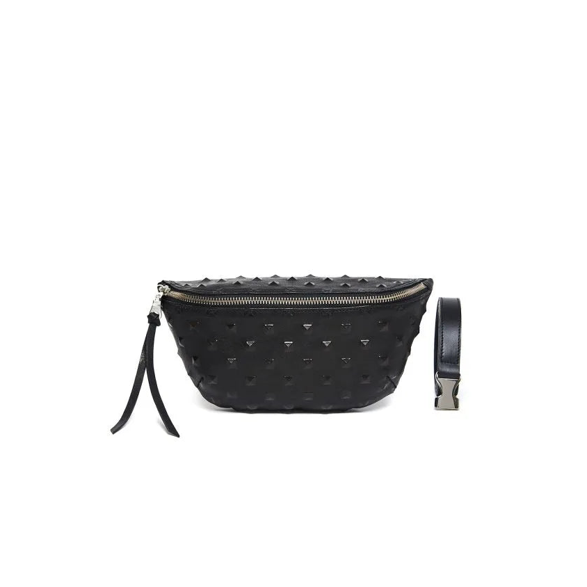 FANNY STUDDED BLACK
