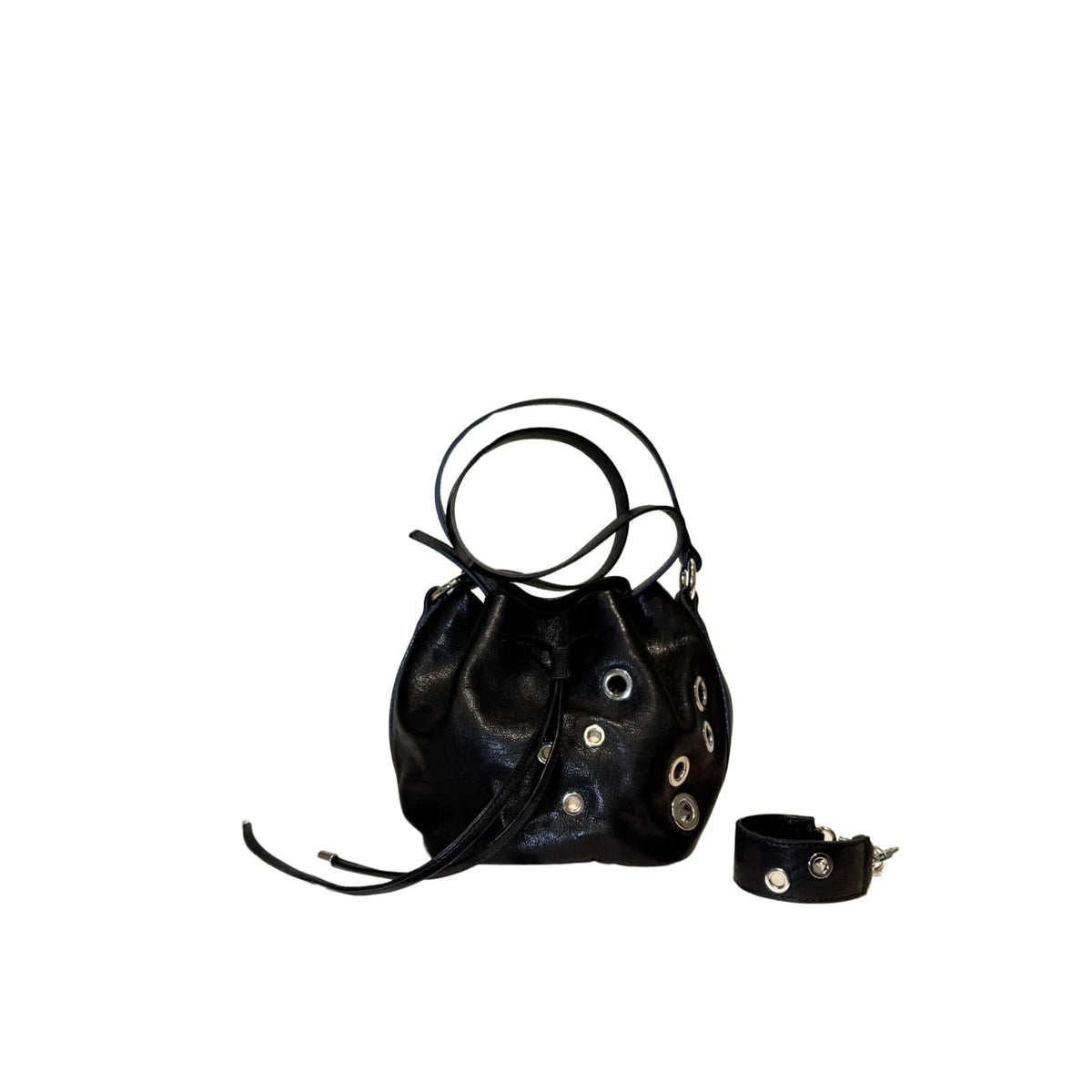 BIANCA FULL LEATHER EYELETS