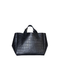 ASIA CROCO IMPRIMÉ NOIR