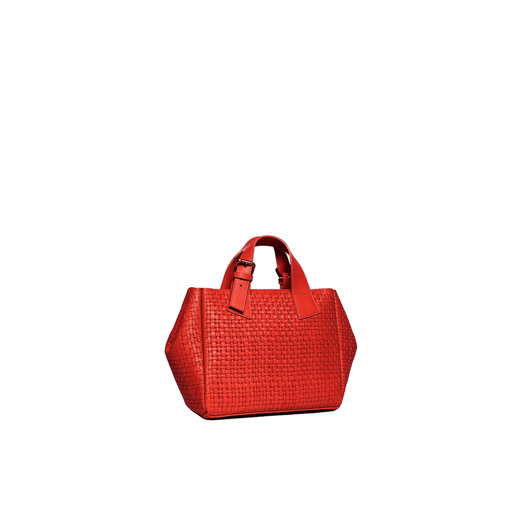 ASIA MID TISSÉ RELIEF ROUGE