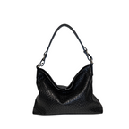 CONNIE EMBOSSED WOVEN BLACK