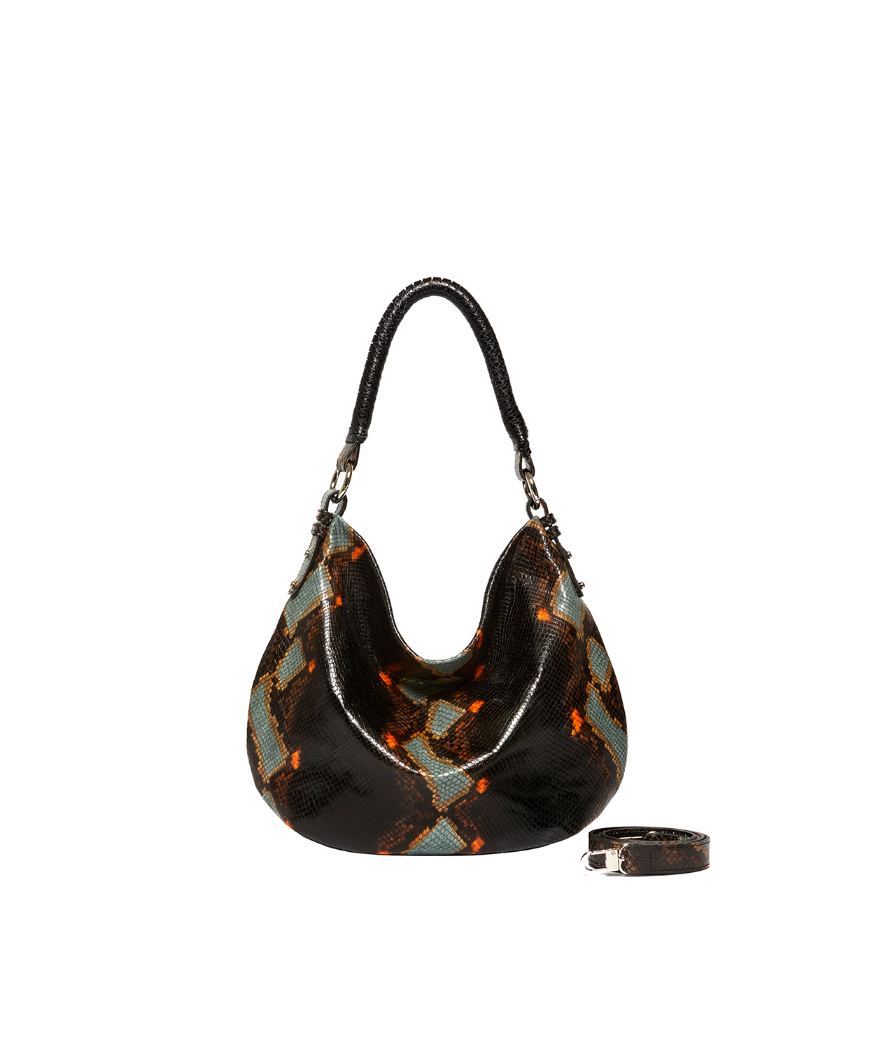 Python on sale hobo bag